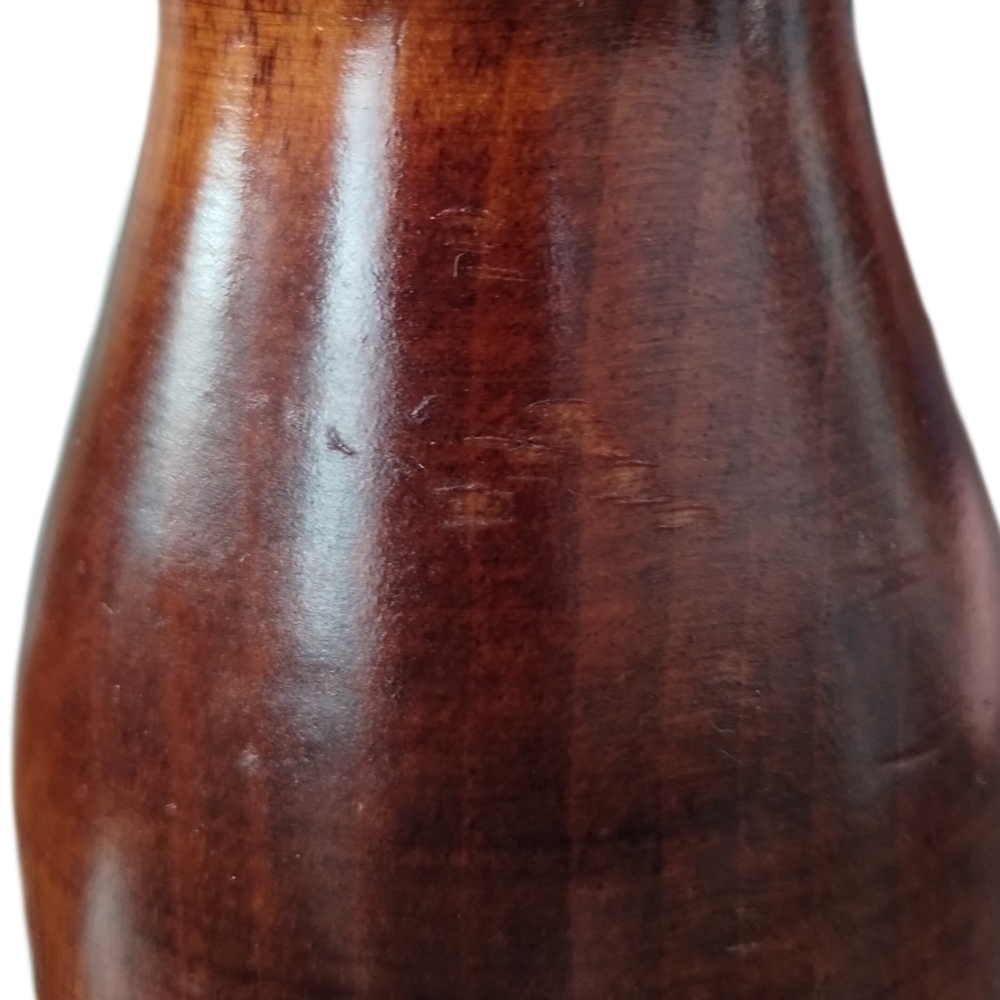Vintage Baribocraft Canada Maple Salt Shaker Pepper Mill 9" MCM Set - Picture 7 of 7